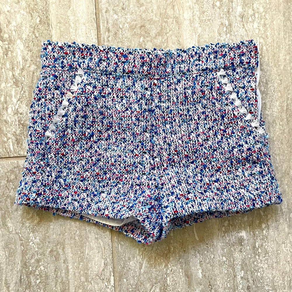 Janie and Jack tweed boucle shorts !!